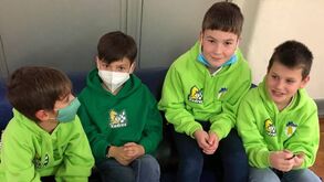 Irmãos refugiados ucranianos chegam e arrasam no Distrital de Setúbal