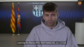 Piqué e os 600 jogos pelo Barcelona: «Tive muita sorte por ter feito parte de uma geração única de jogadores»