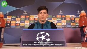 Havertz e o jogo com o Lille: «Queremos deixar um sorriso na cara dos adeptos»