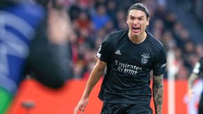 Benfica sobe a parada por Darwin: agora só por 80 milhões