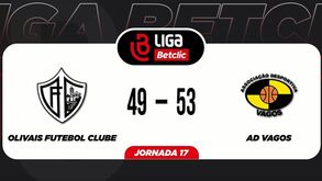 O resumo do Olivais-Vagos para a Liga feminina de basquetebol