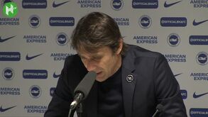 Antonio Conte: «Estamos a evoluir e a tentar dar o próximo passo»