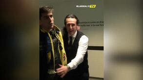 Dos festejos de Unai às hilariantes danças dos jogadores: os bastidores da vitória do Villarreal em Turim
