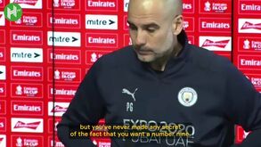 A resposta de Guardiola quando questionado sobre uma possível transferência de Haaland para o City