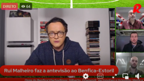 A antevisão em direto do Benfica-Estoril: os onzes e a análise de Rui Malheiro