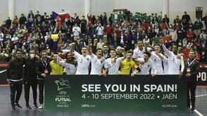 Portugal garante bilhete para o Europeu sub-19 de futsal