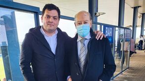 André Geraldes e Pinto da Costa juntos no FC Porto B-Estrela da Amadora