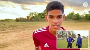 Gnabry trava duelo de penáltis com Luva de Pedreiro e imita o fenómeno do TikTok nos festejos