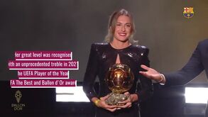 Da formação até ao topo do futebol feminino: a evolução de Alexia Putellas no Barcelona