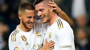 Hazard e Jovic: A conta aos milhões desperdiçados pelo Real Madrid