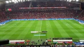 De arrepiar: o momento do hino nacional antes do Portugal-Turquia