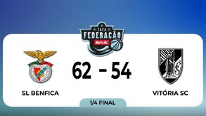 O resumo do Benfica-V. Guimarães para os 'quartos' da Taça Federação