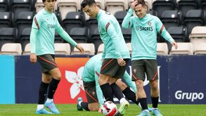 Portugal apenas privado de Pepe na preparação para jogo com Macedónia do Norte