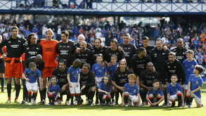 Sete portugueses presentes no jogo das lendas em Glasgow: veja as imagens
