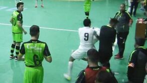 Futsal: jogador detido por agredir árbitro na partida entre Pregança e Salesiana Estoril
