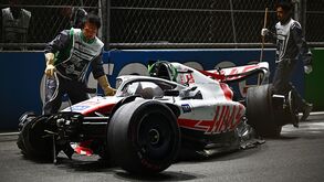 O impressionante acidente de Mick Schumacher em Jeddah: na boxe da Haas temeu-se o pior