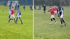 Tais pais, tais filhos: Cristiano Jr. e Kai Rooney marcam pelos sub-12 do Man. United