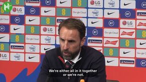 Gareth Southgate e os assobios a Maguire: «É ridículo...»
