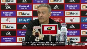 Luis Enrique: «Gostava de ver Itália no Mundial»