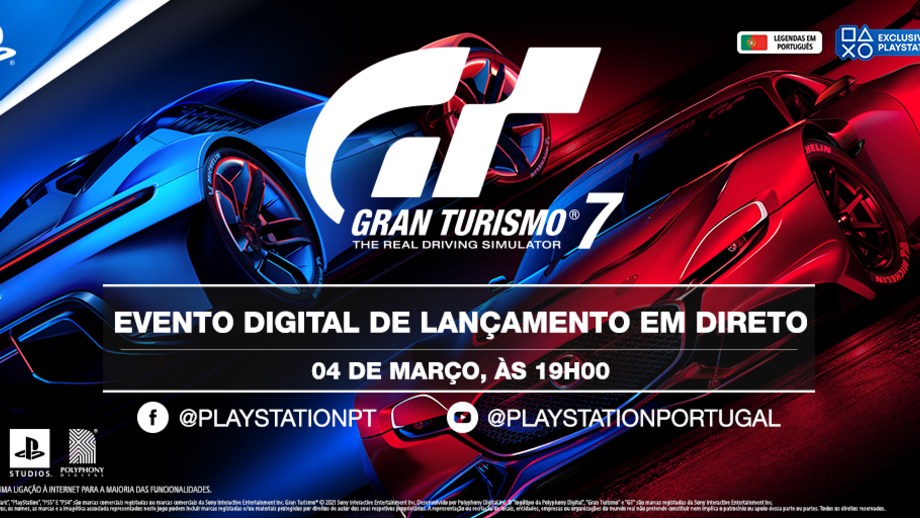 Gran Turismo 7 chega em exclusivo à PlayStation 4 e à PlayStation 5