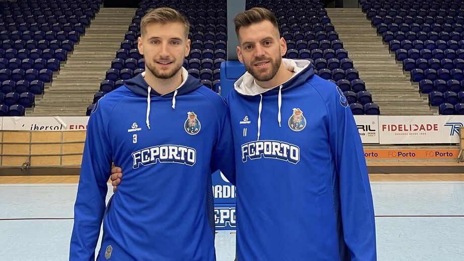 Vladyslav Voytso e Miguel Queiroz