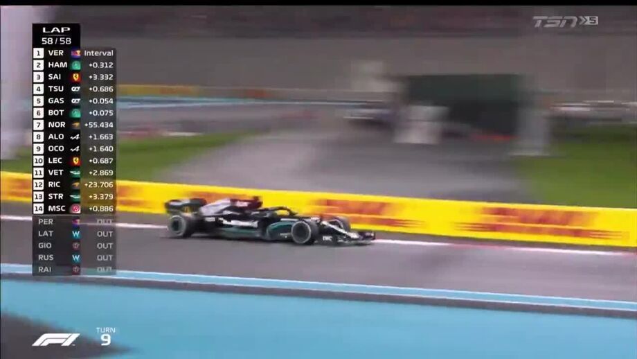 Holandês travou uma intensa batalha com Lewis Hamilton