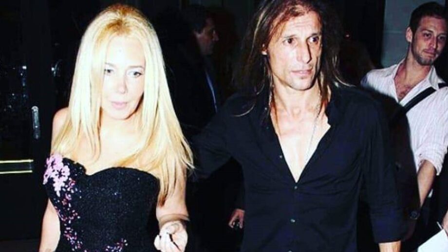 Mariana Nannis e Caniggia nos tempos em que eram casados