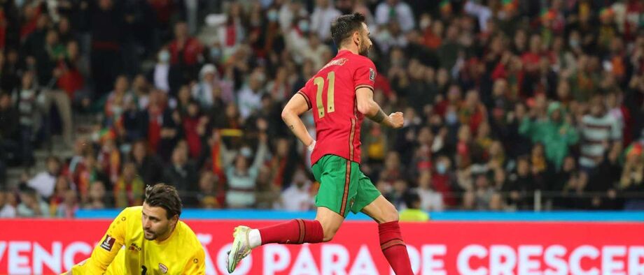 A crónica do Portugal-Macedónia do Norte, 2-0: vontade de lá estar leva quinas ao Qatar