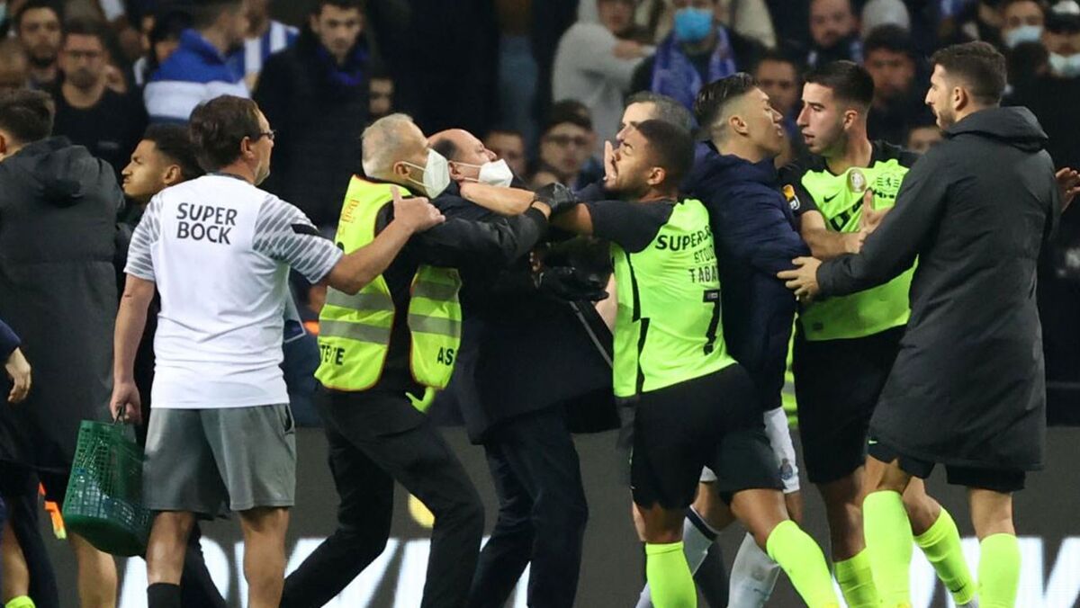 Gonçalo Inácio foi testemunha de Tabata: «O Sr. Luís Gonçalves agarrou-me  no pescoço» - Sporting - Jornal Record