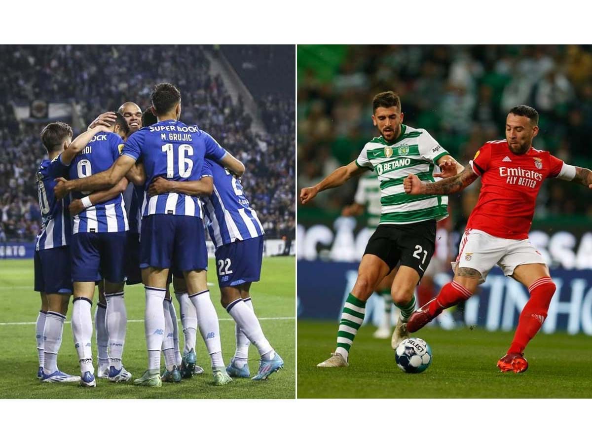 Jogos do título com Benfica e FC Porto serão às 18h de sábado