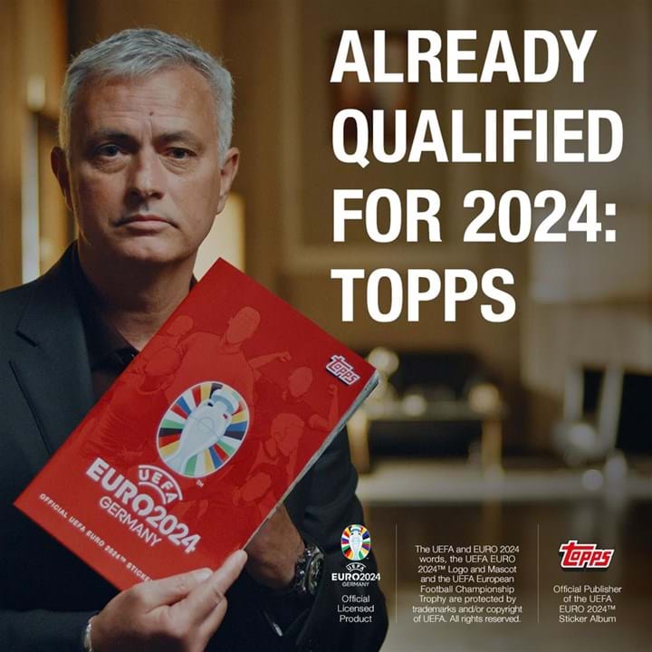 Mourinho Será O Responsável Por Eleger Jogadores Da Caderneta De Cromos Do Euro2024 Europeu 