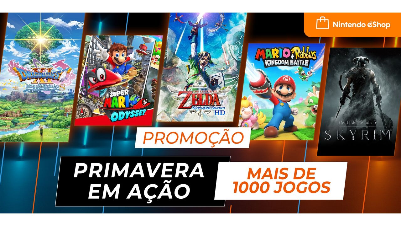 PROMOÇÃO DA ESHOP NINTENDO SWITCH 