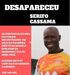 Ex-jogador Serifo Cassamá dado como desaparecido pela família