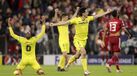 A festa do Villarreal em pleno balneário após surpresa em Munique
