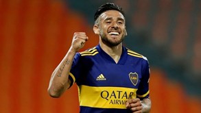 Salvio regressa aos convocados do Boca Juniors após polémica com ex-mulher