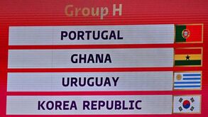 Calendário completo do Mundial: dia, hora e local dos jogos de Portugal e uma surpresa na partida de abertura