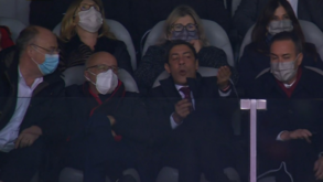 Rui Costa bastante irritado