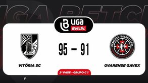 O resumo do V. Guimarães-Ovarense, 95-91