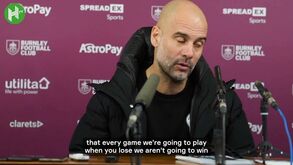 Guardiola e a luta pelo título: «Temos de viver com esta pressão e saber lidar com ela»
