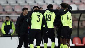 A lista de convocados do Sporting para o jogo da Youth League com o Dínamo Kiev