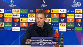 Nagelsmann após a derrota com o Villarreal: «Não fizemos um bom jogo»