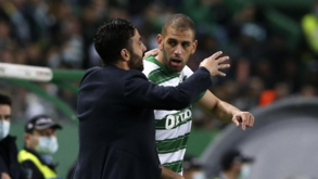 Amorim expulsou Slimani do treino