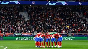 TAS suspende fecho parcial do estádio do Atlético de Madrid frente ao Manchester City