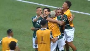 Os 8 golos que o Palmeiras de Abel Ferreira marcou ao Independiente Petrolero na Libertadores