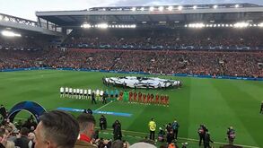 Liverpool-Benfica: o 'You'll Never Walk Alone' e o hino da Liga dos Campeões