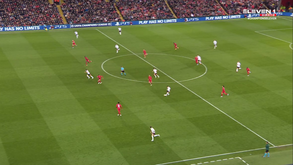 VAR reverteu a decisão do árbitro e deu golo a Yaremchuk em Anfield