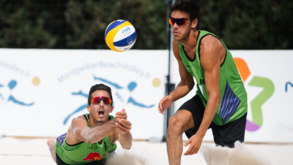 Dupla Pedrosa/Campos eliminada no challenge de praia de Itapema