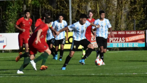 Seleção sub-16 perde com Argentina em Montaigu