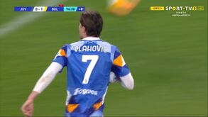 O pontapé de bicicleta que acabou em golo de Vlahovic que valeu o empate à Juventus aos... 90'+5