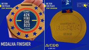 Maratona da Europa apresenta t-shirt oficial e medalha